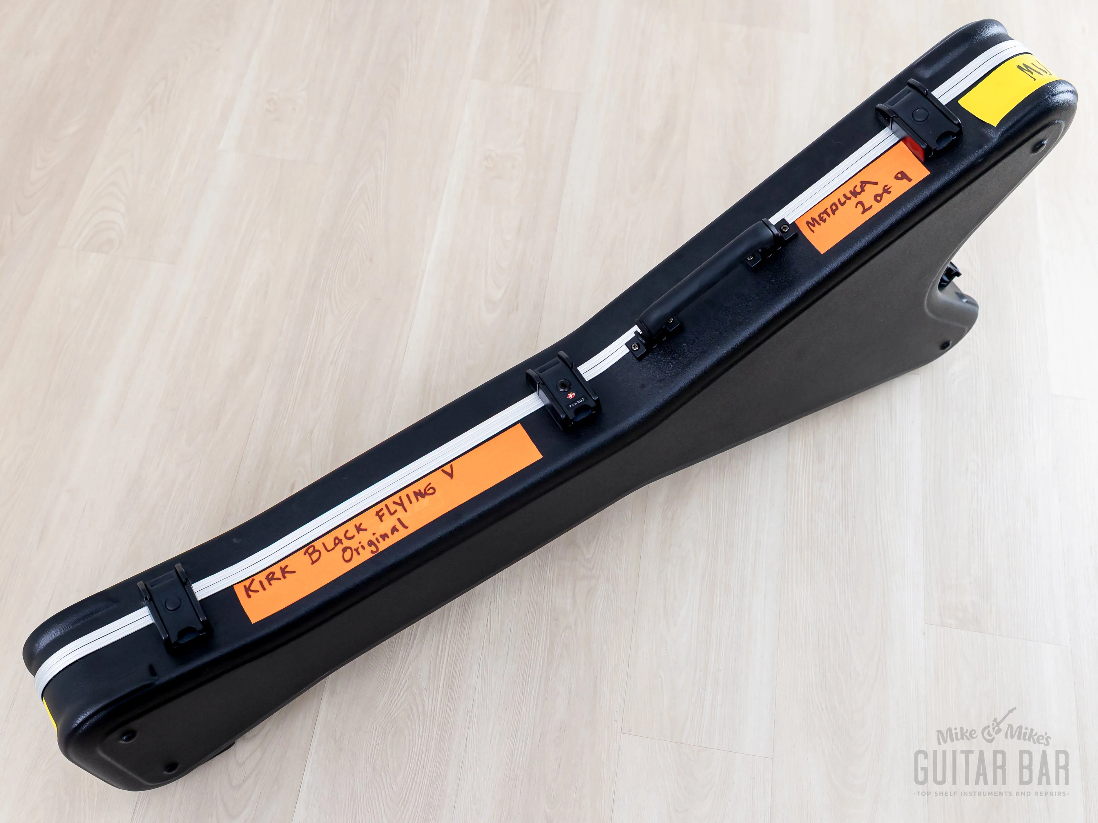 Gibson Custom Shop Kirk Hammett 1979 Flying V Murphy Lab Aged Ebony - Image 17
