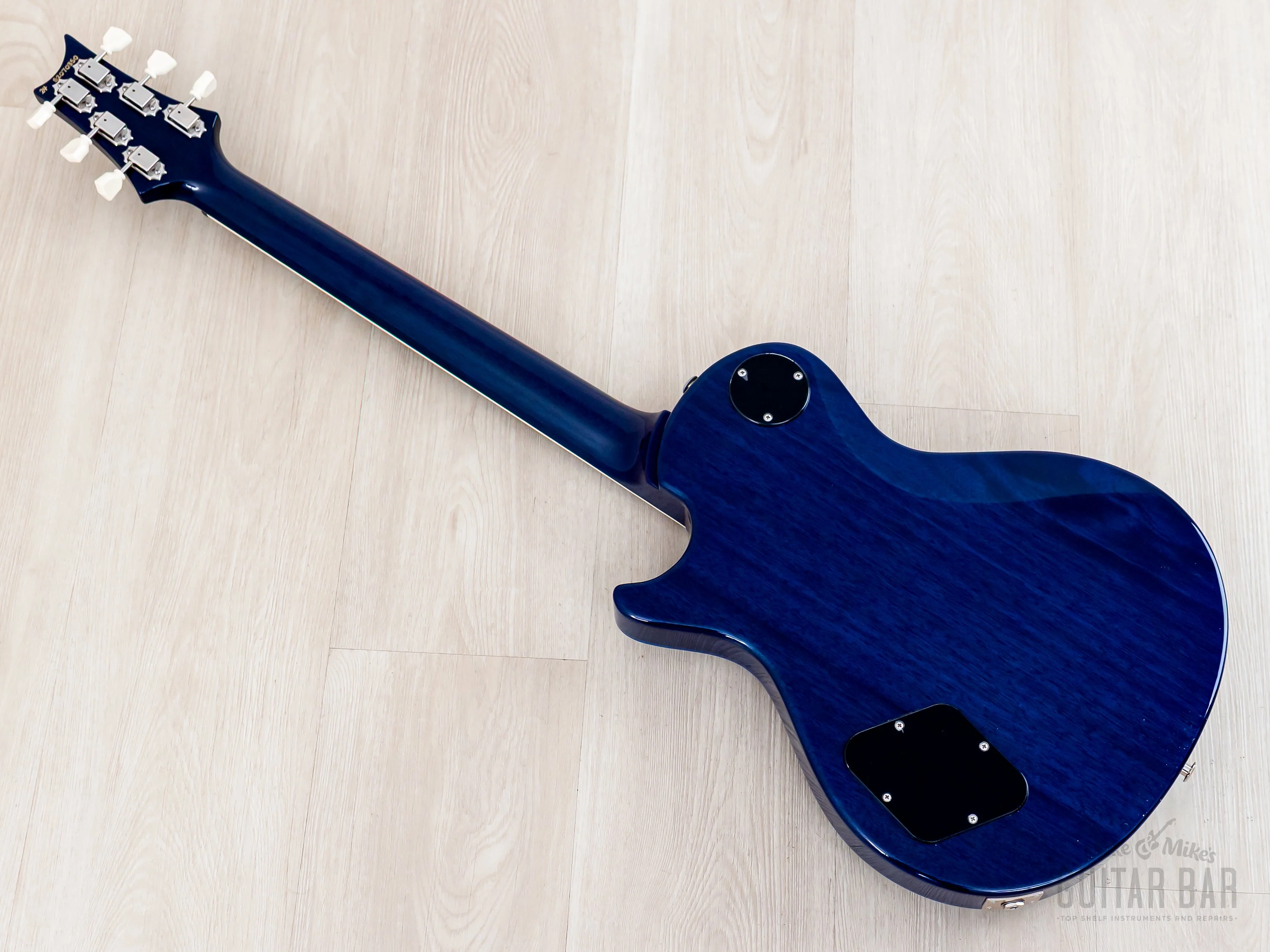Paul Reed Smith S2 Wood Library McCarty 594 Singlecut Makena Blue w/ Ebony Board - Image 12