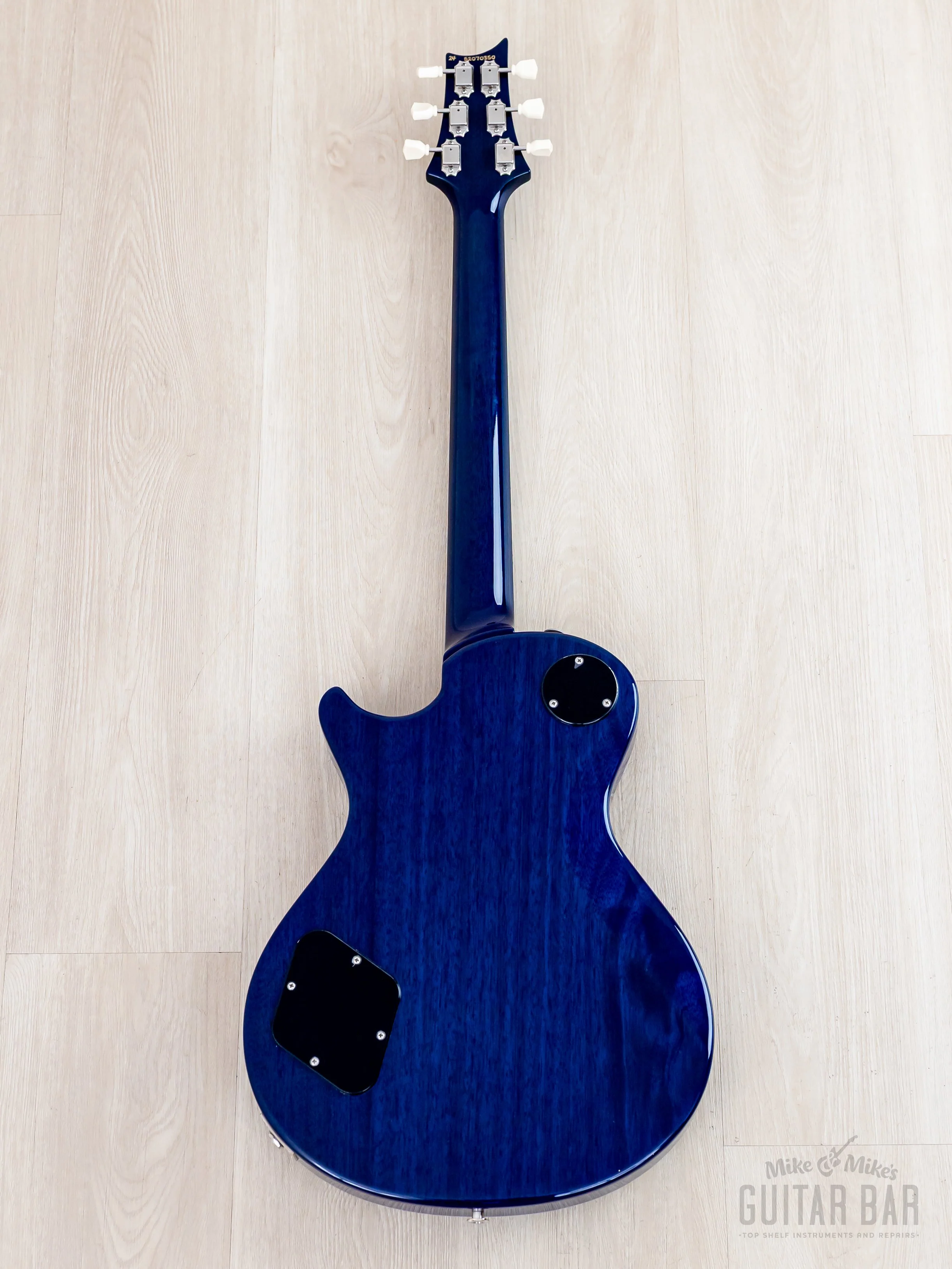 Paul Reed Smith S2 Wood Library McCarty 594 Singlecut Makena Blue w/ Ebony Board - Image 3