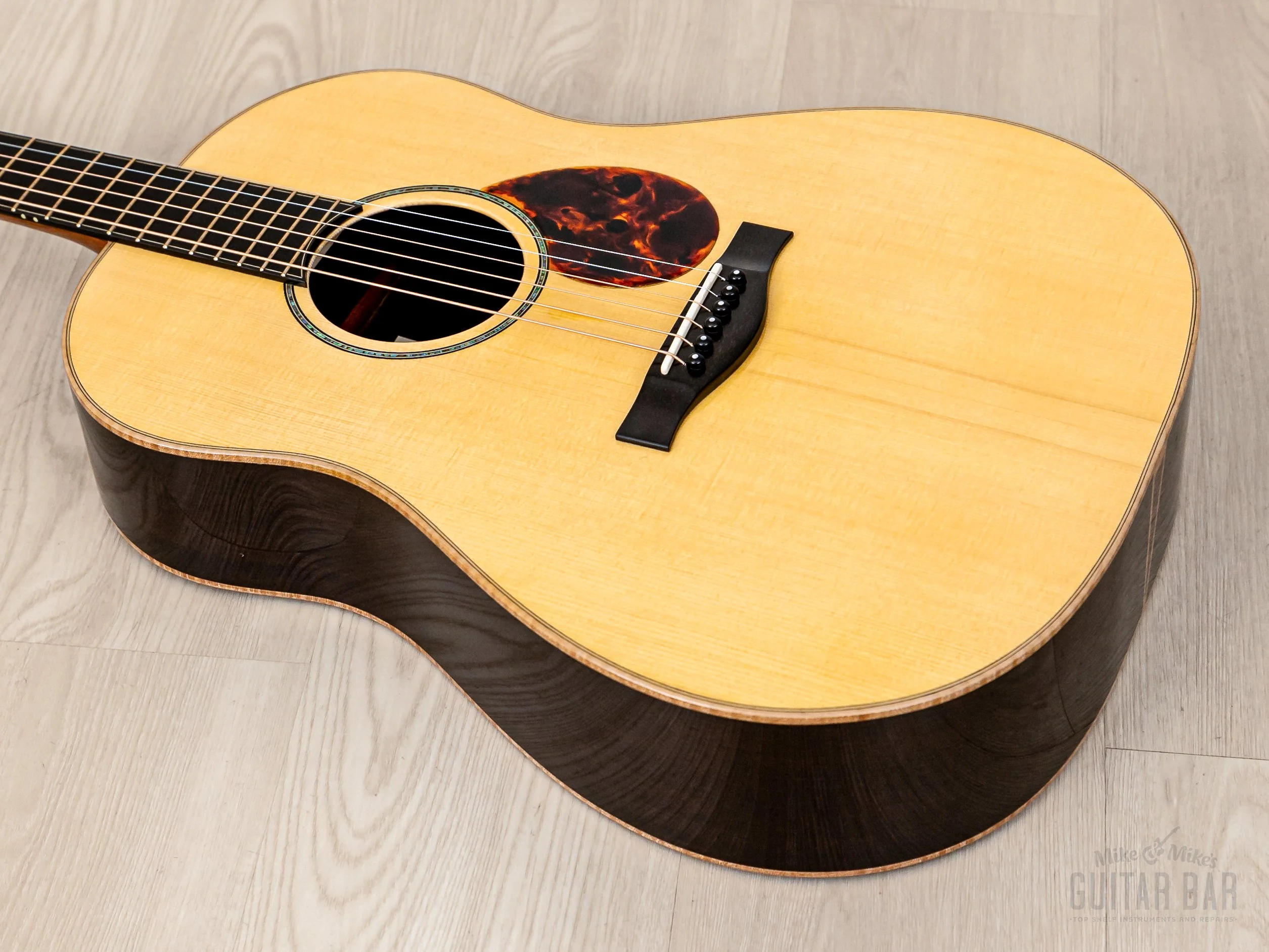 Pledger Slope Shoulder D Luthier Built Dreadnought Acoustic Guitar - Image 10