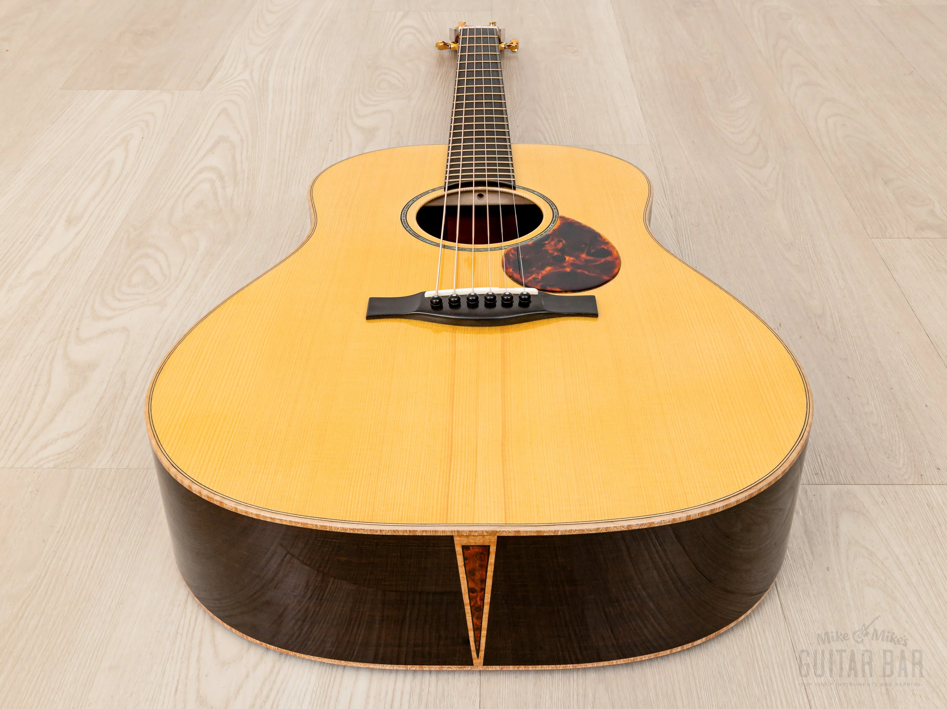 Pledger Slope Shoulder D Luthier Built Dreadnought Acoustic Guitar - Image 11