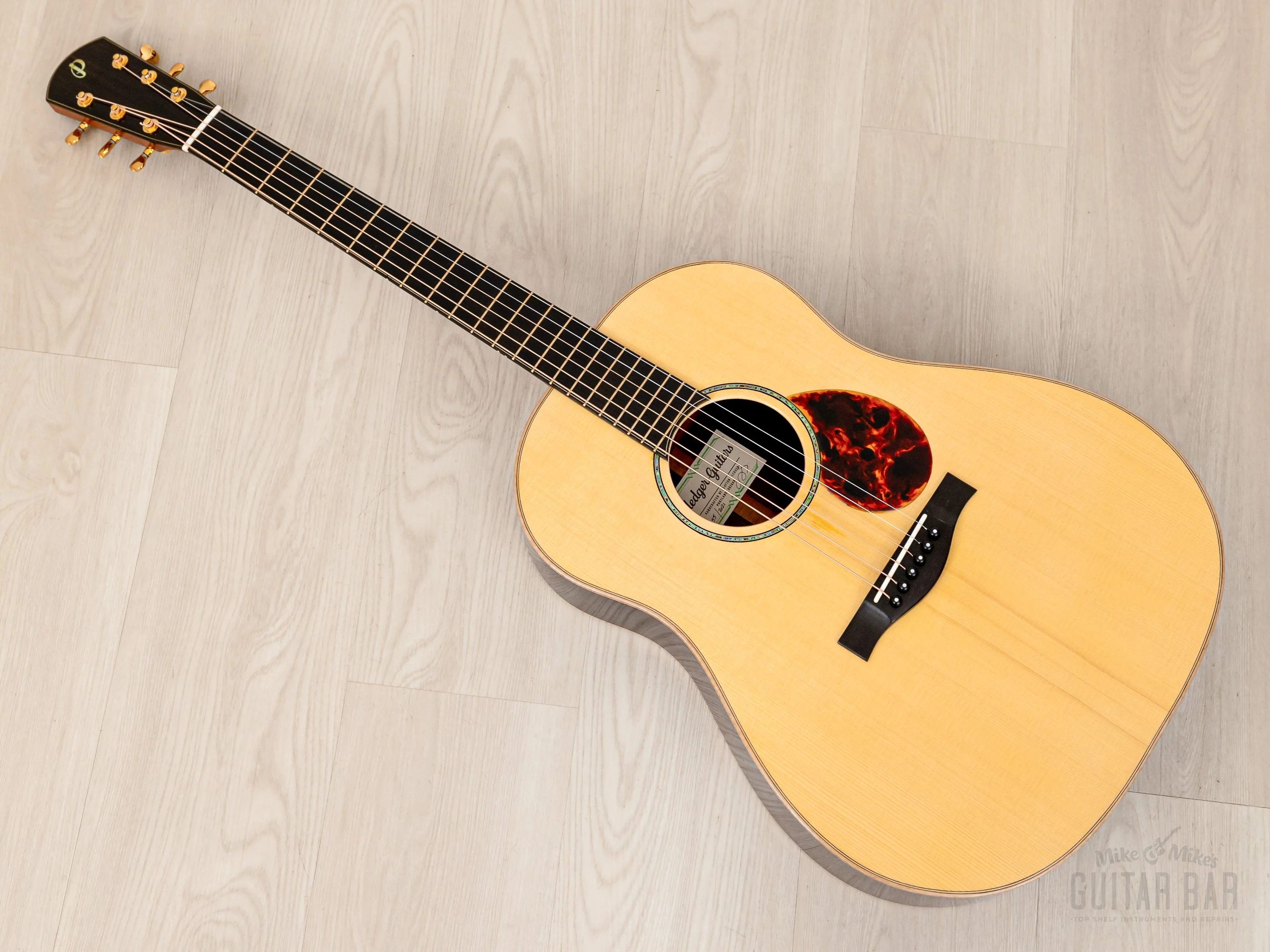 Pledger Slope Shoulder D Luthier Built Dreadnought Acoustic Guitar - Image 12
