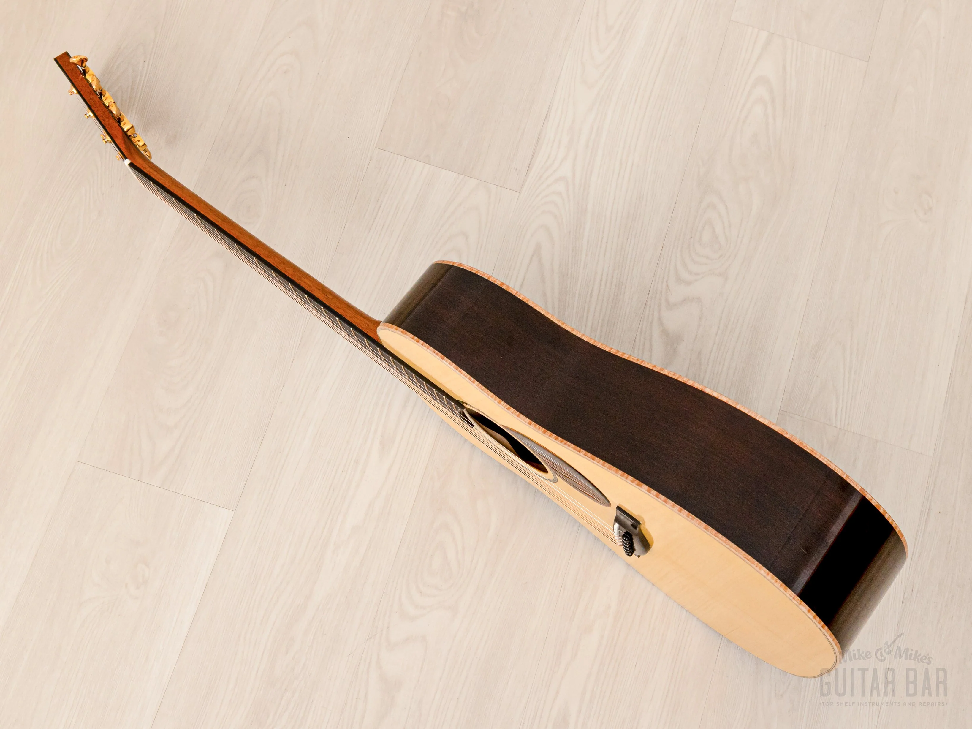 Pledger Slope Shoulder D Luthier Built Dreadnought Acoustic Guitar - Image 13