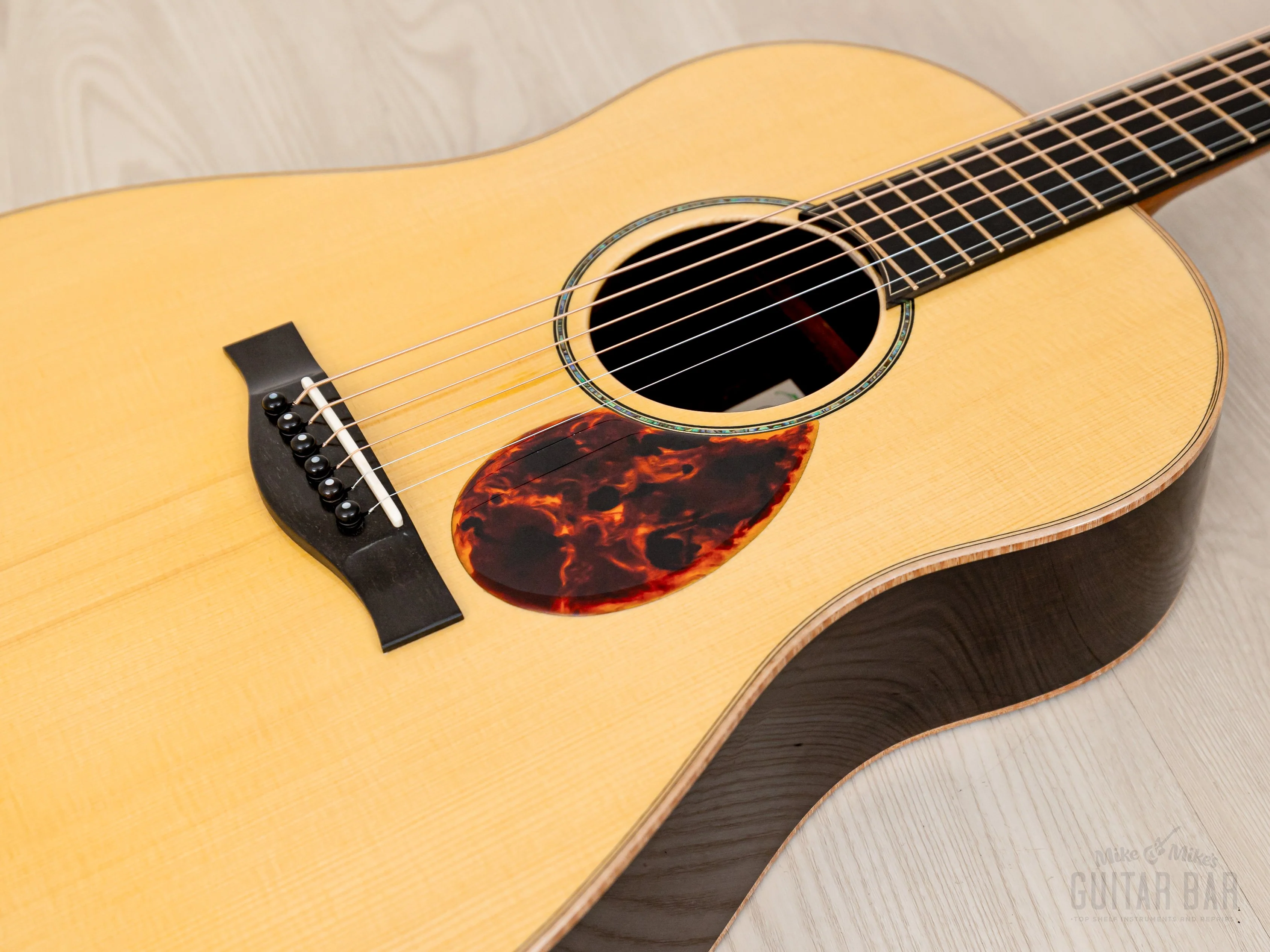 Pledger Slope Shoulder D Luthier Built Dreadnought Acoustic Guitar - Image 7