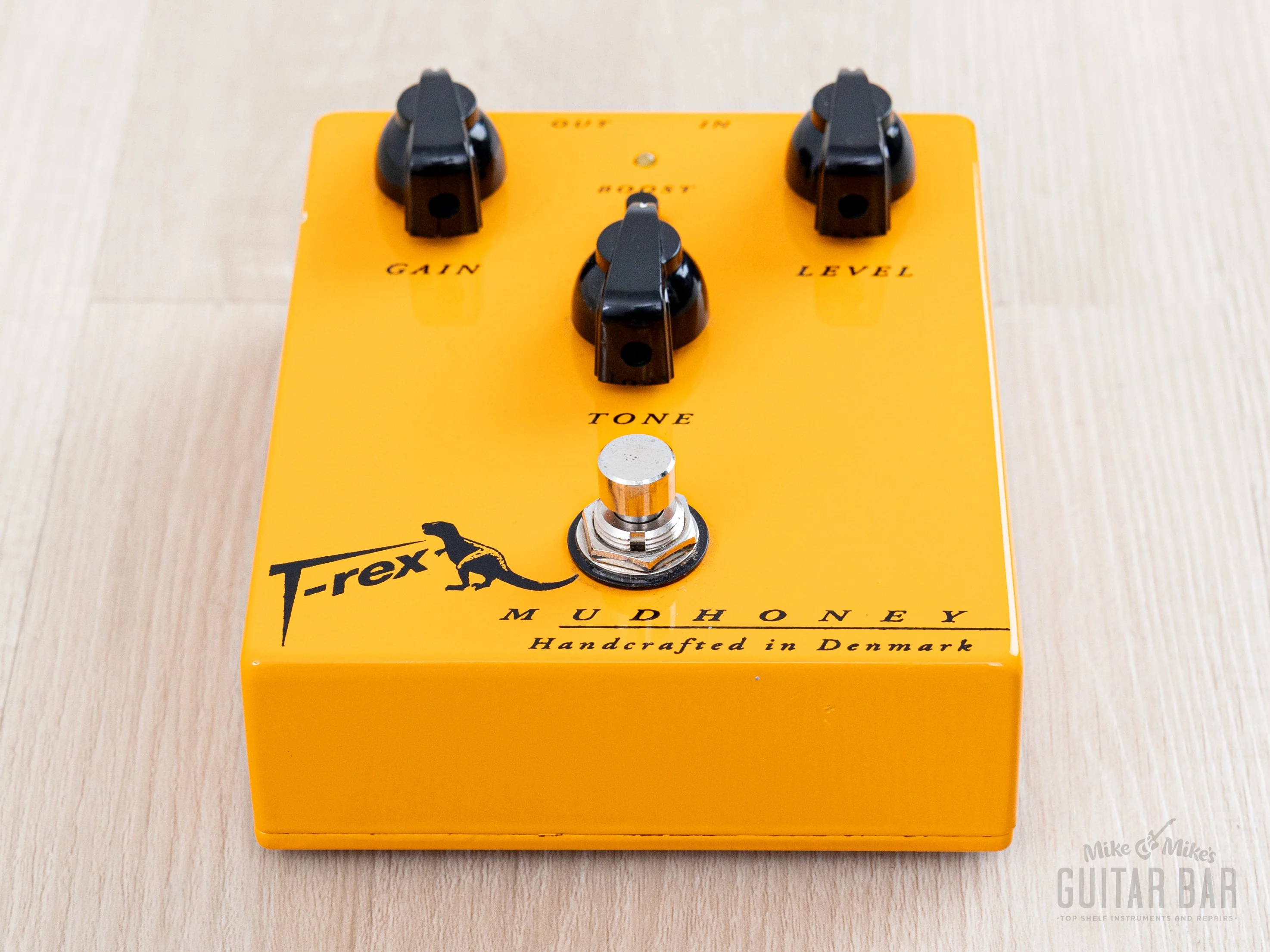 T-Rex Mudhoney V1 Dinosaur Logo Distortion Effects Pedal - Image 2