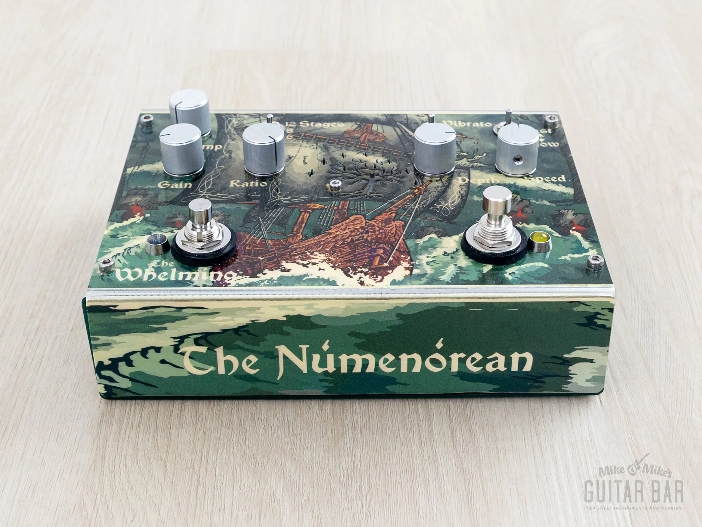 Wrought Iron Leather & Effects The Numenorean Incandescent Modulator Guitar Effects Pedal w/ Box - Image 3