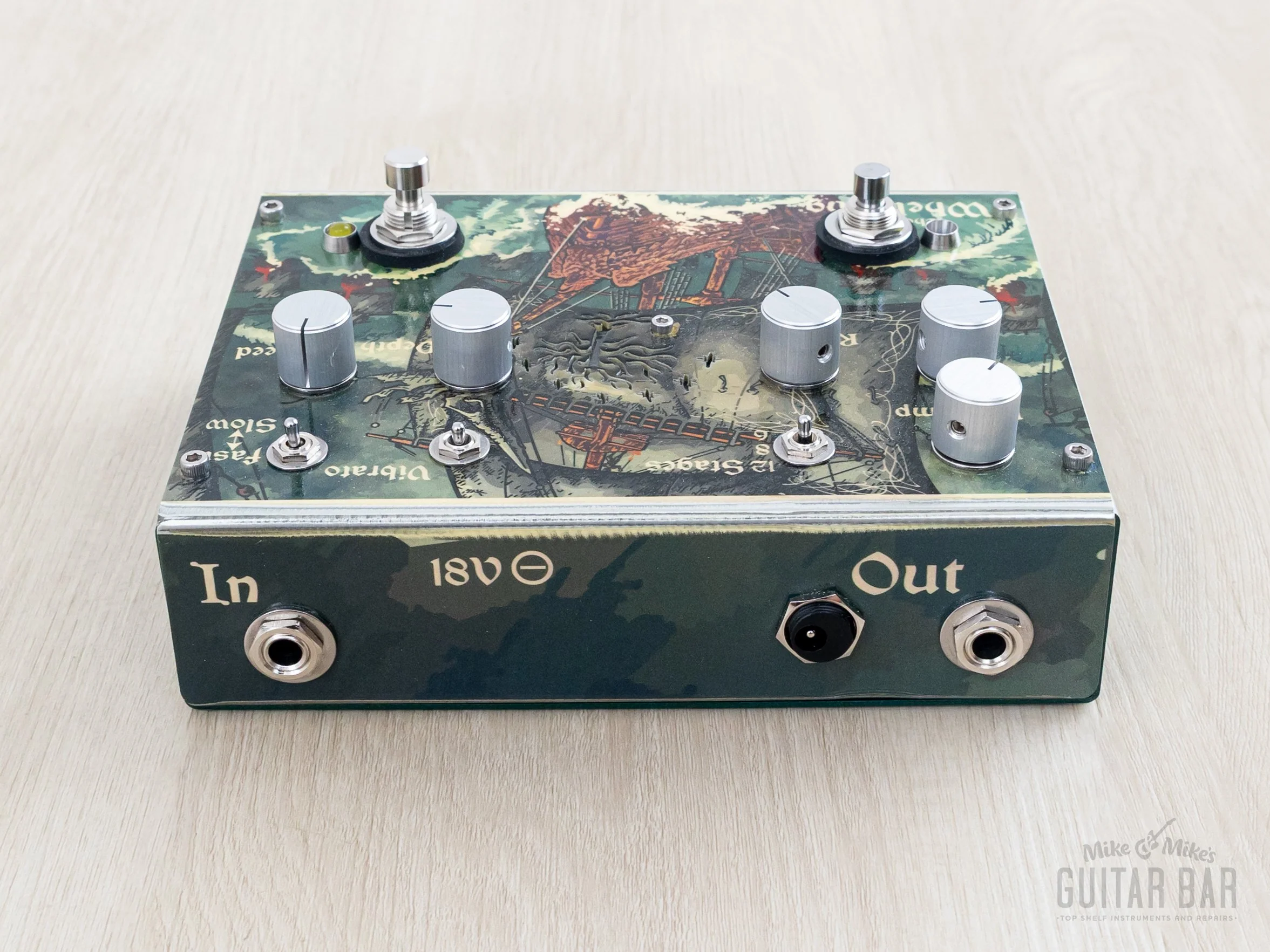 Wrought Iron Leather & Effects The Numenorean Incandescent Modulator Guitar Effects Pedal w/ Box - Image 4