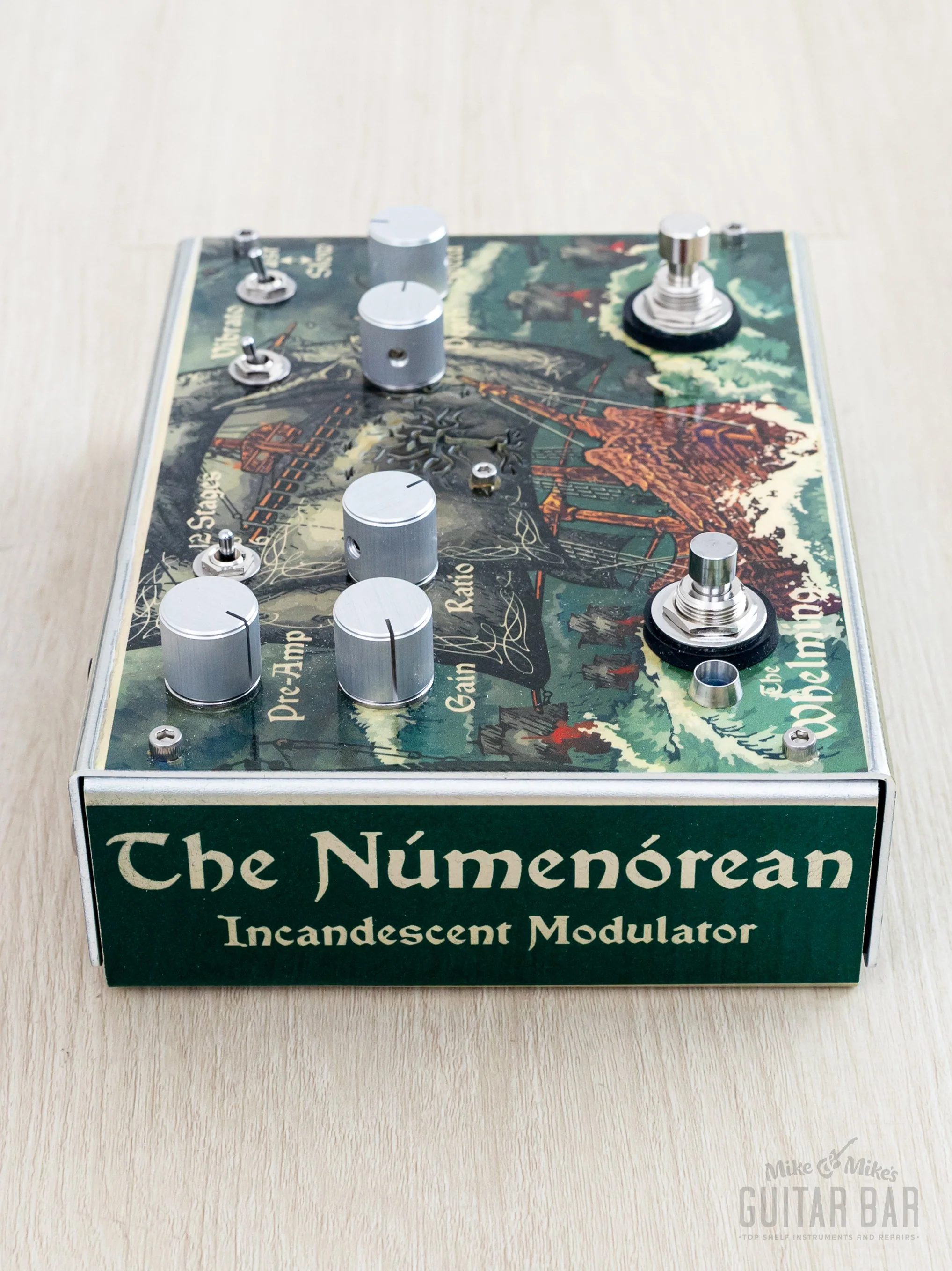 Wrought Iron Leather & Effects The Numenorean Incandescent Modulator Guitar Effects Pedal w/ Box - Image 5